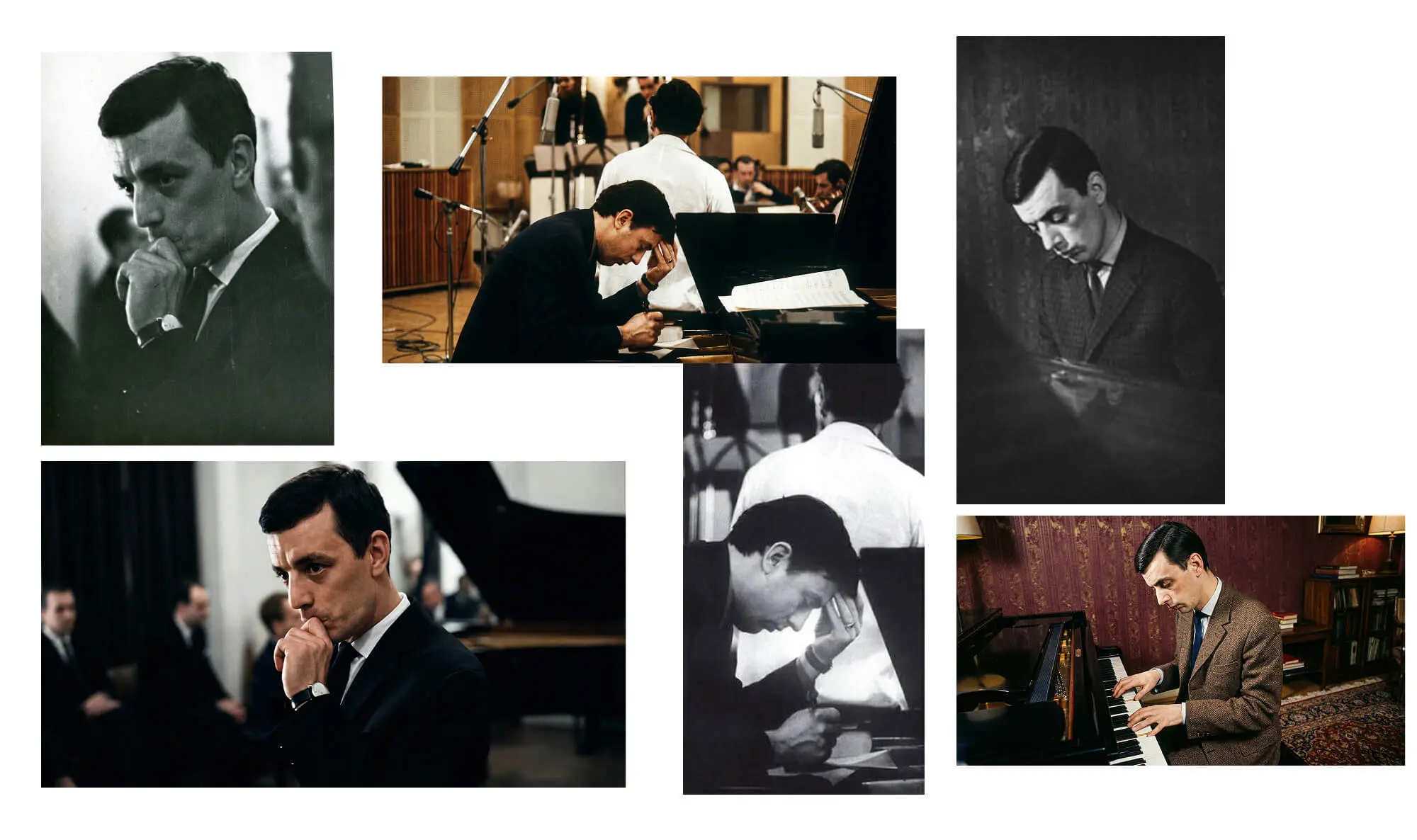 Raimonds Pauls 90th birthday restored photographs