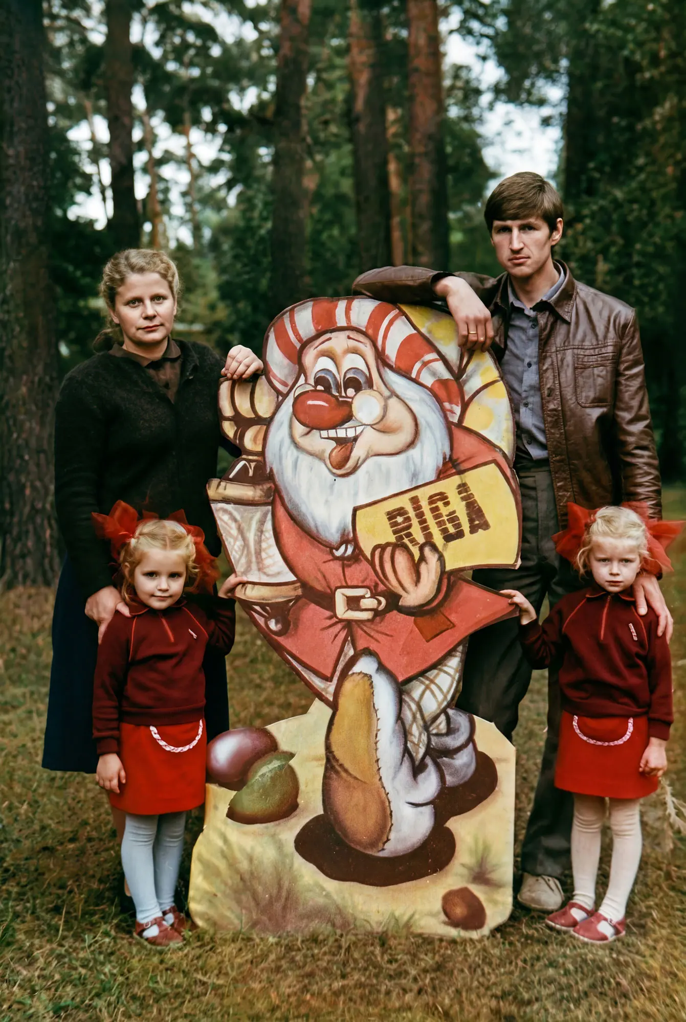 Restored photograph after restoration