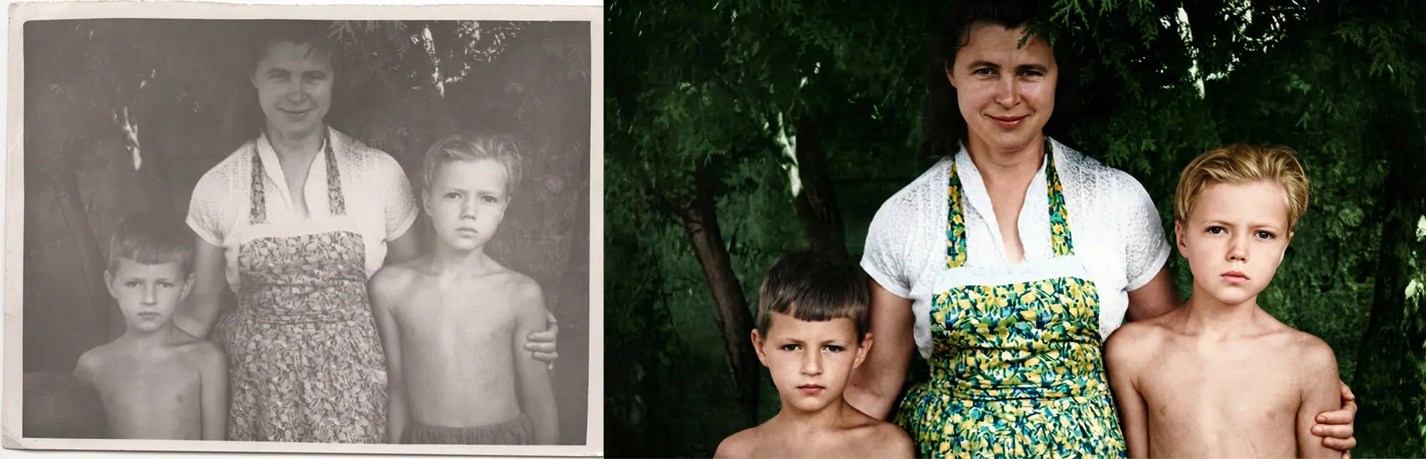 Restored photograph - example 2